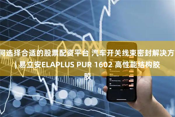 如何选择合适的股票配资平台 汽车开关线束密封解决方案 | 易立安ELAPLUS PUR 1602 高性能结构胶